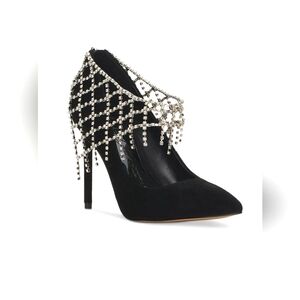 Vince Cuto Women's Fasta Crystal Mesh High Heel Pumps, Sz 10. MSRP $159.